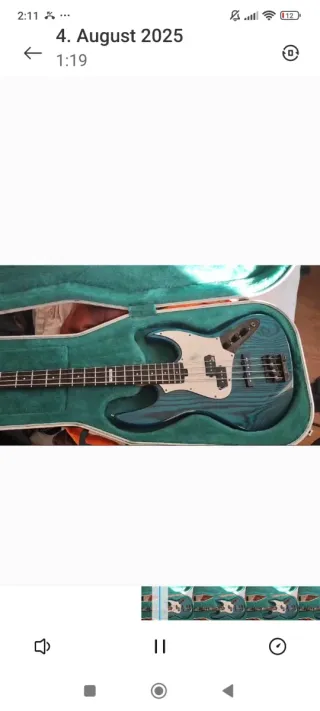 Bajo Eléctrico LTD PT 4 Pancho Tomaselli