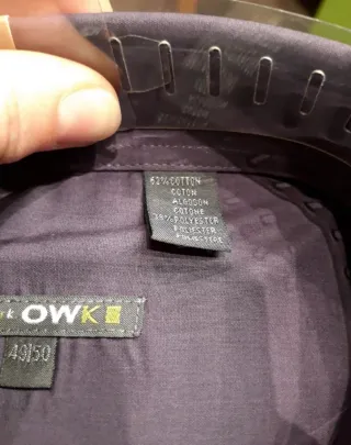 Camisa kiabi Talla 49-50 con Corbata