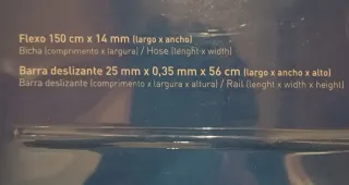 Conjunto Ducha  con Barra.