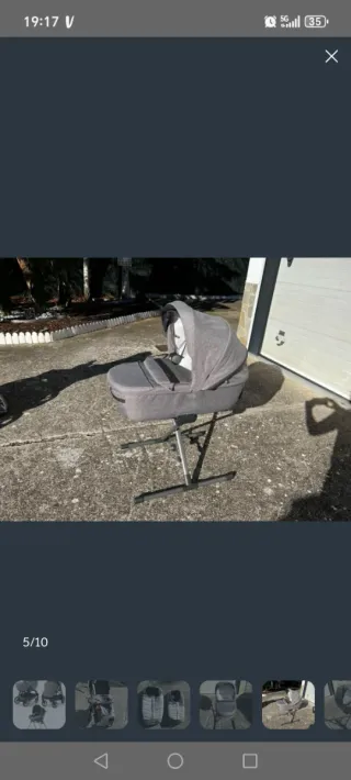 Grupo 0 Inglesina, Soportes, Capazo y Silla.