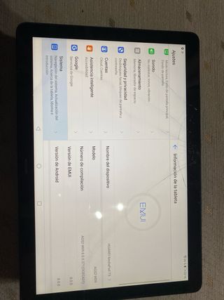 Tablet Huawei Mediapad T5 Negra