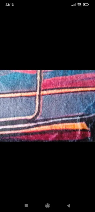 Alfombra de tela con diseño de autocaravana