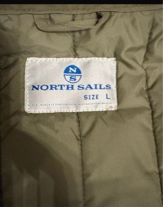 North Sails Giacca Verde Oliva Leggera