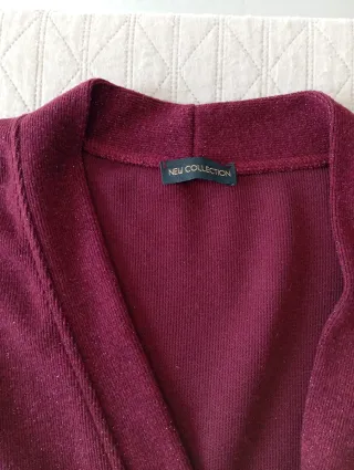 Cardigan donna con bottoni gioiello