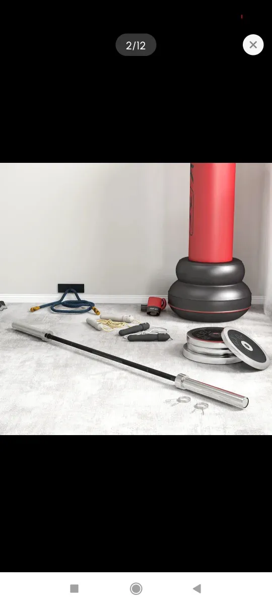 Barra de pesas acero 180cm ø50