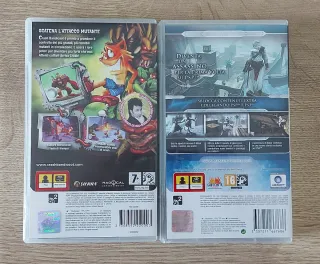 PSP Assassin's Creed & Crash Bandicoot