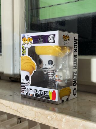Funko Pop Jack Skellington con Zero 1470