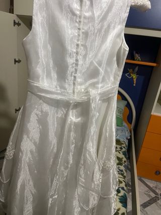 Vestito elegante bambina bianco