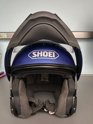 SHOEI Neotec 2 Matt Blue Metallic XL – Buen estado