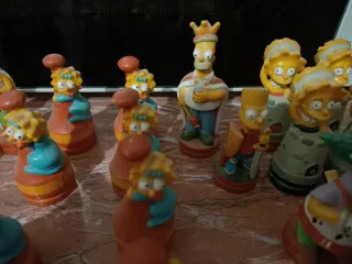 Tablero de Ajedrez Los Simpson