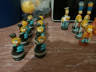 Tablero de Ajedrez Los Simpson