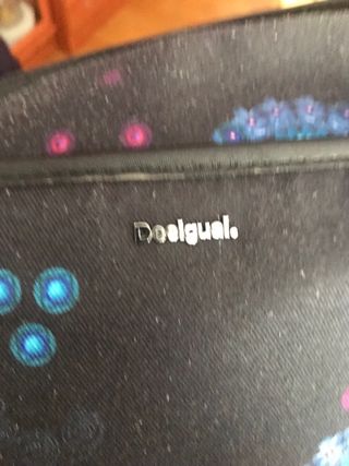 Bolso Desigual Negro Multicolor