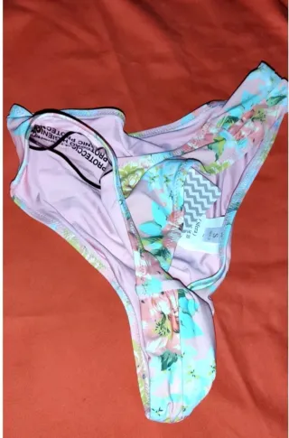 Bikini floral lazo talla S