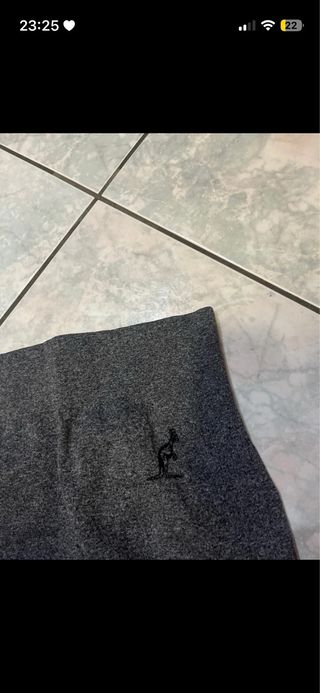 Leggings palestra grigi taglia unica