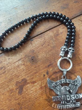 Collana Harley Davidson con ciondolo aquila