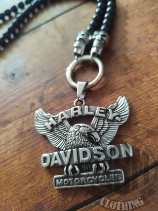 Collana Harley Davidson con ciondolo aquila