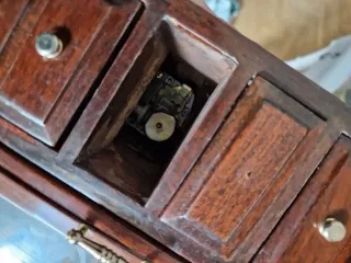 Joyero vintage madera con cajones tipo mueble