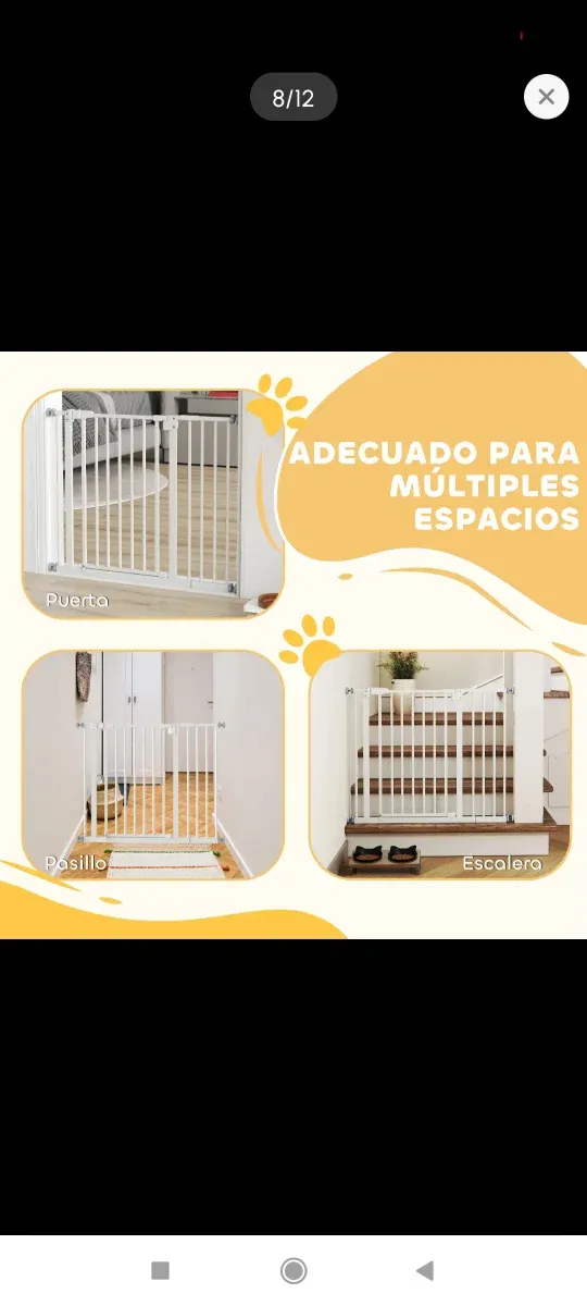 Puerta Barrera seguridad perros