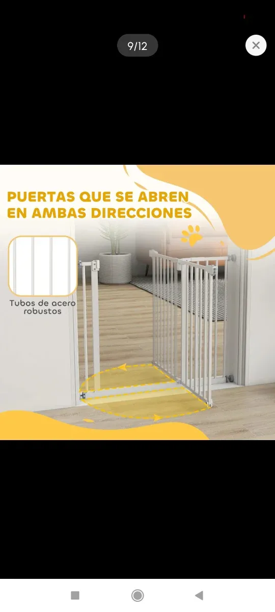 Puerta Barrera seguridad perros