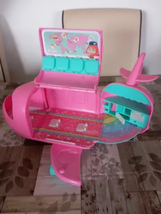 Avión y Limusina Trotties Rosa