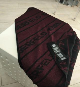 Sciarpa Karl Lagerfeld Bordeaux Lurex