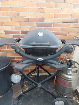 Barbacoa Weber de Gas con Carrito