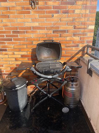Barbacoa Weber Q 1200 de Gas con Carrito