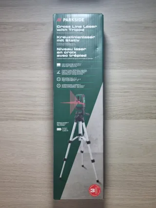 Nivel Láser Parkside con Trípode