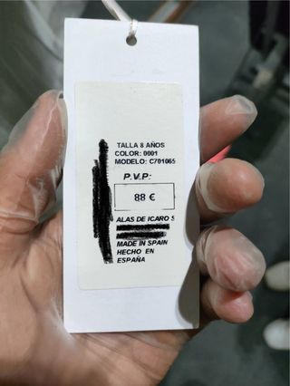 Cancán de fallera blanco