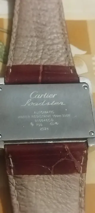 Reloj Cartier Mujer con Brillantes