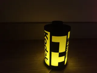 Lámpara Rollo Fotográfico Kodak 200