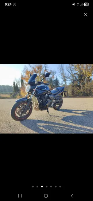 Suzuki Bandit 650 Naked Negra