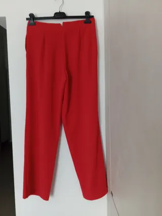 Pantaloni donna rossi leggeri