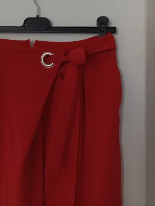 Pantaloni donna rossi leggeri