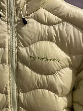 Piumino Peak Performance giallo