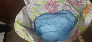 Bolso verano rafia verde