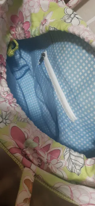 Bolso verano rafia verde