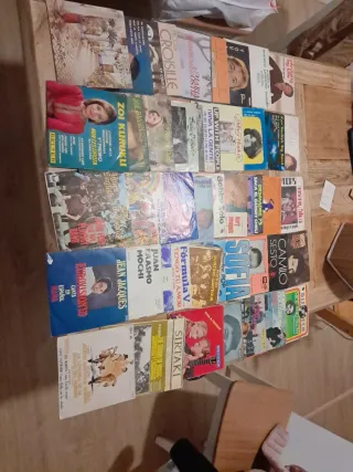 Lote 42 singles vinilo