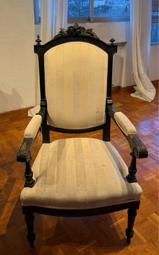 Conjunto Sillas Estilo alfonsino Antiguo siglo XIX