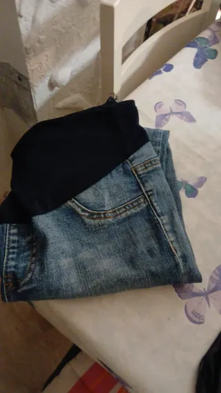 Falda larga bohemia con volantes dos piezas por 5