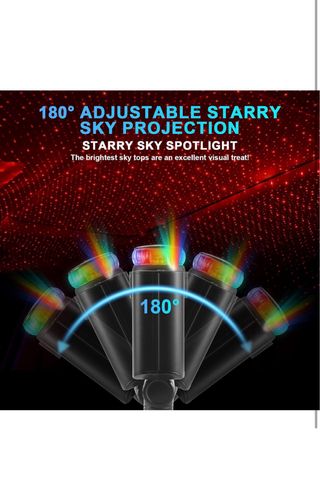 Cargador Coche USB C Luz Estrella Aromaterapia