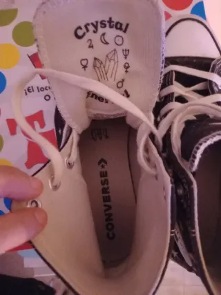 Converse All Star Negras Estrellas