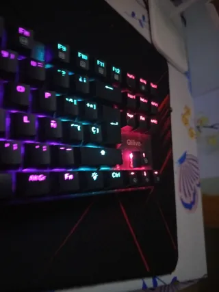 Teclado Gamer RGB Negro