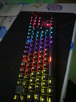 Teclado Gamer RGB Negro
