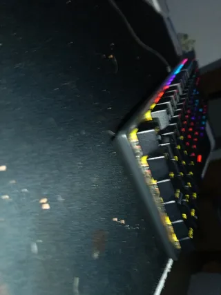 Teclado Gamer RGB Negro