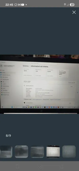 HP Elitebook portatile nero