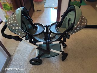 Carrito Gemelar Bayer Design Xeo Twin (juguete)