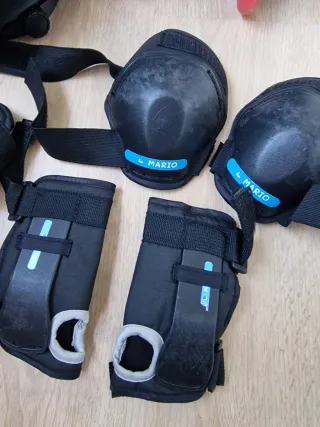 Patines y equipo de protección infantil