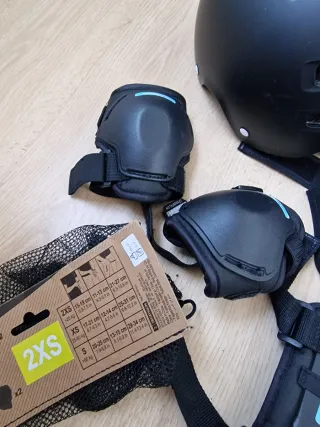 Patines y equipo de protección infantil