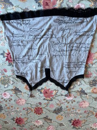 Camiseta tirantes con encaje